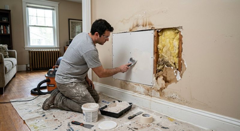 Common Causes Of Drywall Cracks And Holes