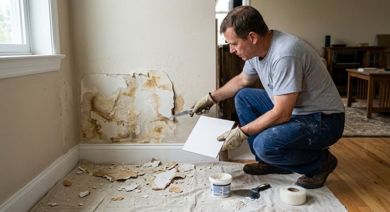 Common Causes Of Drywall Cracks And Holes