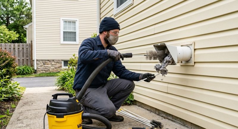 Fire Hazards Associated With Clogged Dryer Vents