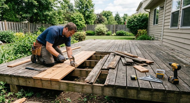 Signs Of Wood Rot On Residential Decks