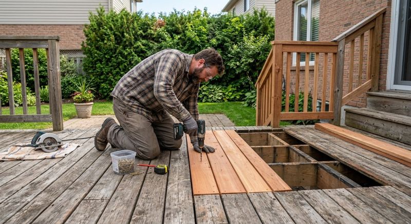 Signs Of Wood Rot On Residential Decks