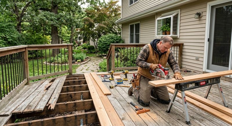 Signs Of Wood Rot On Residential Decks