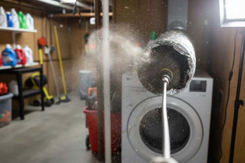 Fire Hazards Associated With Clogged Dryer Vents